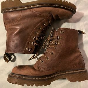 Brown Dr. Martens